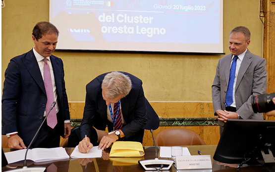 Legno. Nasce il primo Cluster nazionale. Lollobrigida: Centrato obiettivo Strategia Nazionale Forestale per una filiera 100% italiana – www.politicheagricole.it