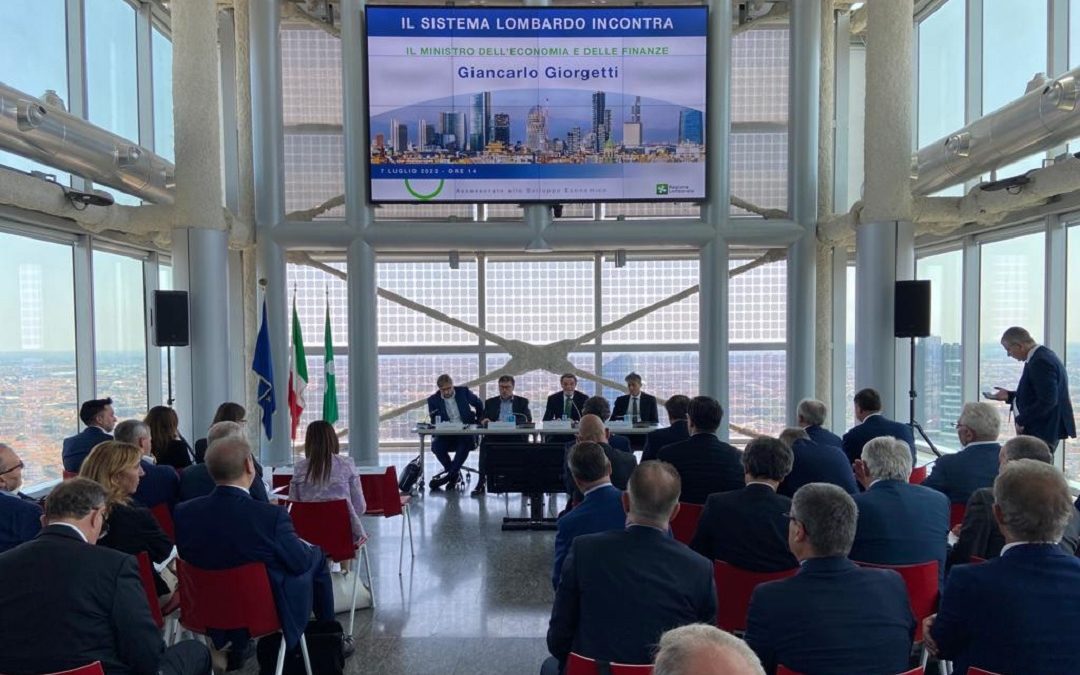 Ministro Giorgetti incontra in Regione sistema produttivo lombardo – www.lombardianotizie.online