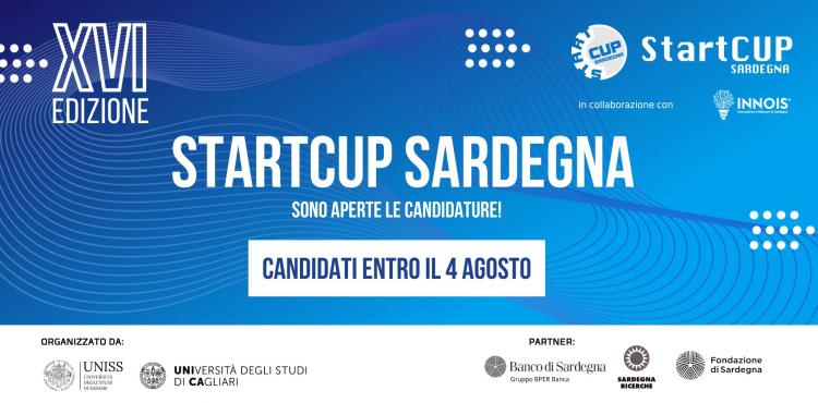 Start Cup Sardegna, al via la XVI edizione: candidature entro il 4 agosto


      
        Browse
      
    
    

            
  
    

      

  


          
   – www.sardegnaimpresa.eu