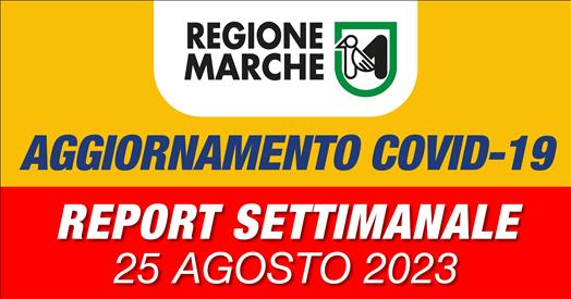 Coronavirus Marche: aggiornamento dati dal Servizio Sanità – situazione al 25/08/2023 ore 12.00 – www.regione.marche.it