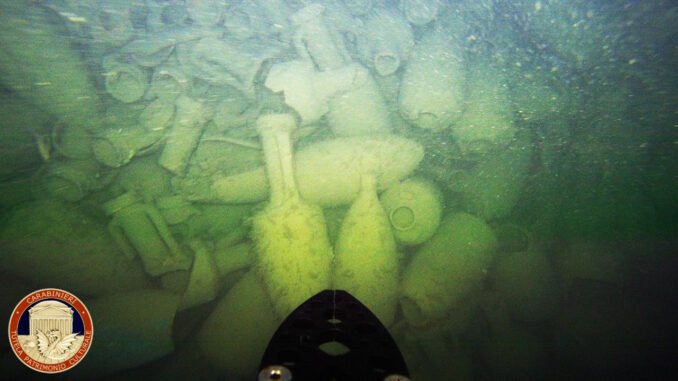Relitto di antica nave scoperto a Civitavecchia – VisitLazio – www.visitlazio.com