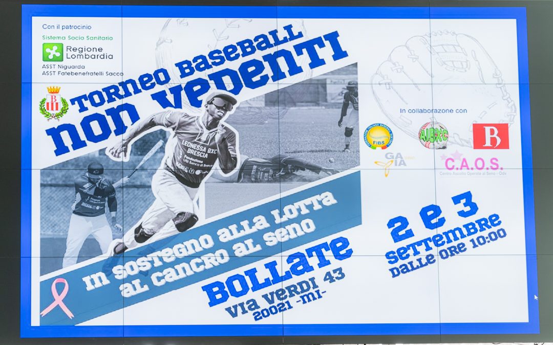 Lotta cancro al seno, a Bollate baseball per ipovedenti per sensibilizzare – www.lombardianotizie.online