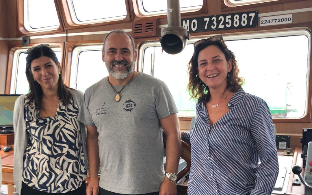 Monni e Spinelli a Marina di Carrara in visita alla Open Arms: “Solidarietà e gratitudine”   
						 – www.toscana-notizie.it