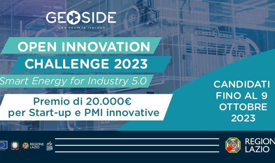 Innovazione aperta, al via la challenge “Smart Energy for Industry 5.0” – www.lazioeuropa.it