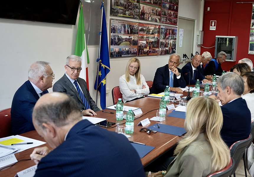 Il Presidente Meloni in visita a Caivano – www.governo.it