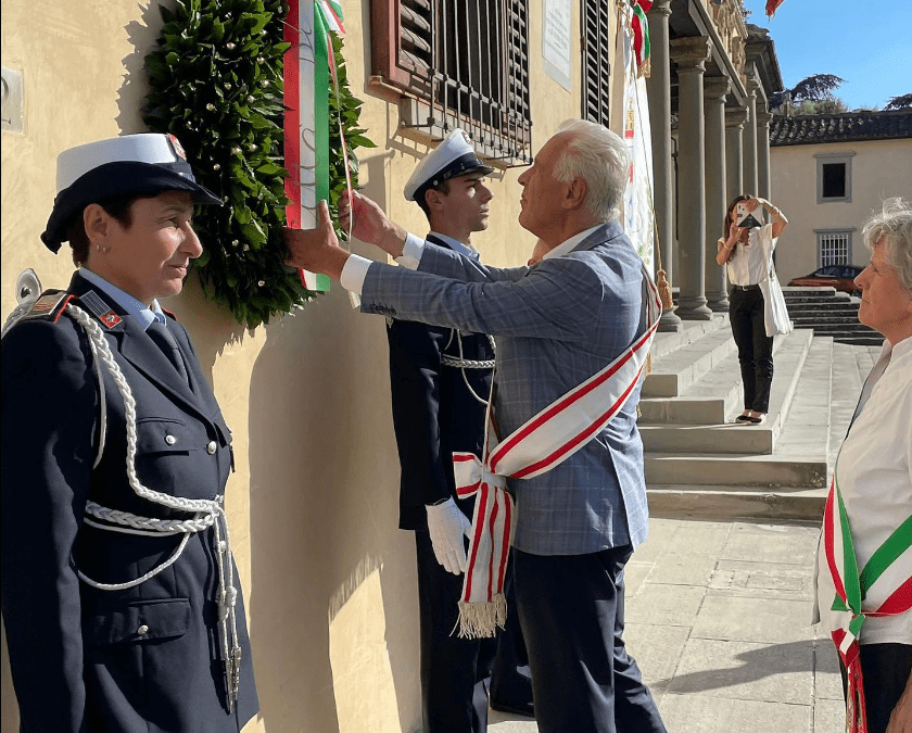 Giani a Fiesole depone una corona per ricordare i partigiani 
						 – www.toscana-notizie.it