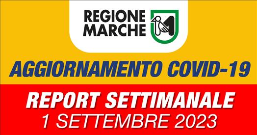 Coronavirus Marche: aggiornamento dati dal Servizio Sanità – situazione al 01/09/2023 ore 12.00 – www.regione.marche.it