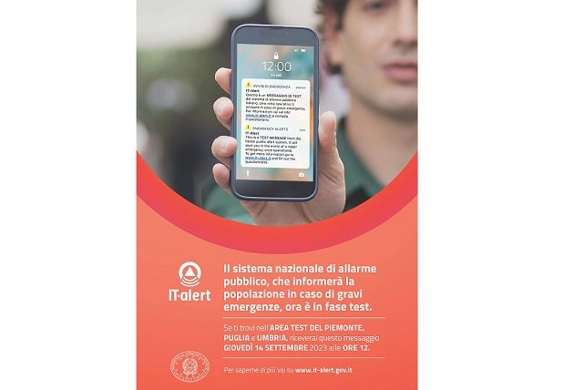 it-alert: al via in umbria il 14 settembre il test del nuovo sistema di allarme pubblico – www.regione.umbria.it