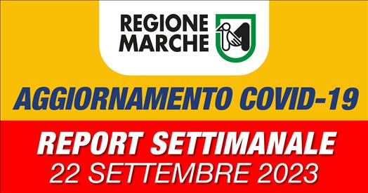 Coronavirus Marche: aggiornamento dati dal Servizio Sanità – situazione al 22/09/2023 ore 12.00 – www.regione.marche.it