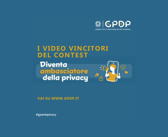“Ambasciatori della Privacy”: ecco le scuole vincitrici del contest… – www.gpdp.it