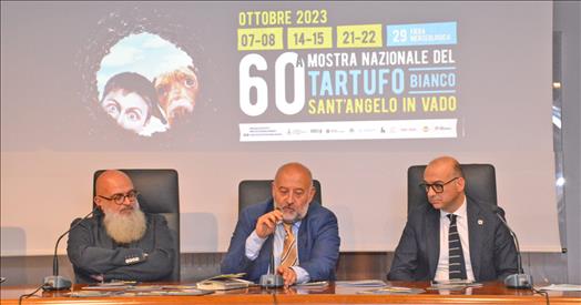 Presentata in Regione la 60° Mostra nazionale del Tartufo bianco di Sant’Angelo in Vado – www.regione.marche.it