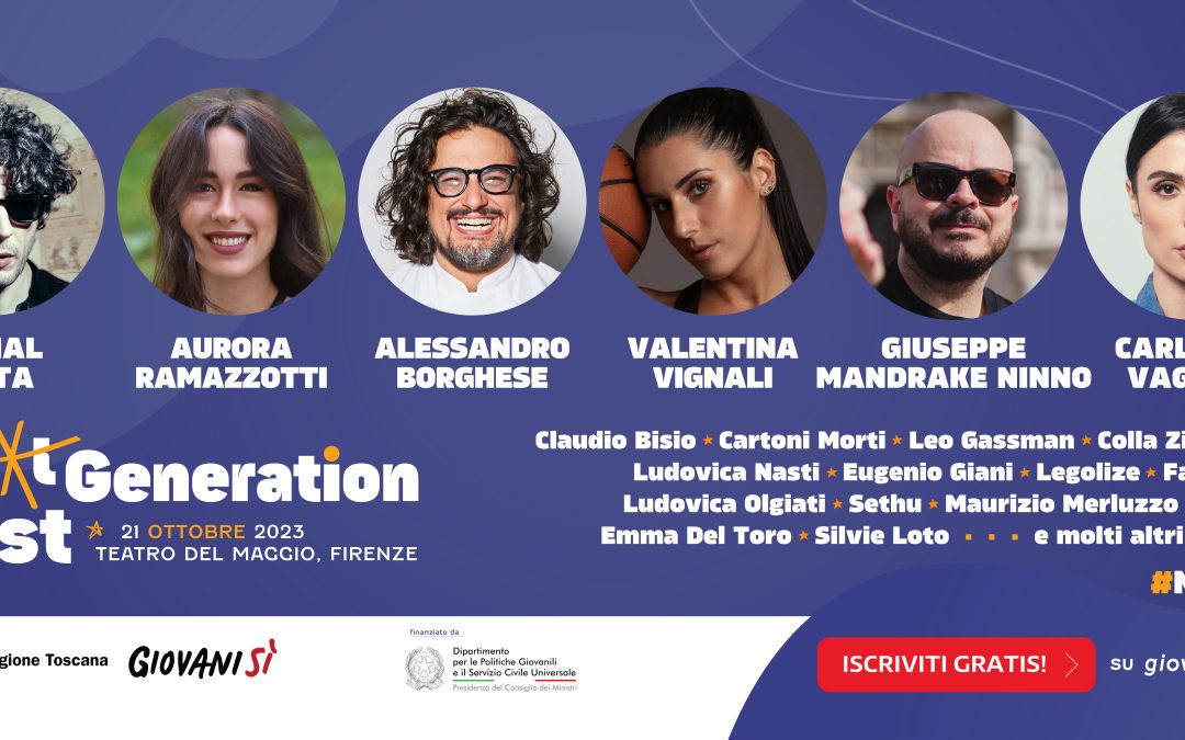 Next Generation Fest, arriva il patrocinio dell’Europarlamento. Ospiti Bisio e Vignali 
						 – www.toscana-notizie.it