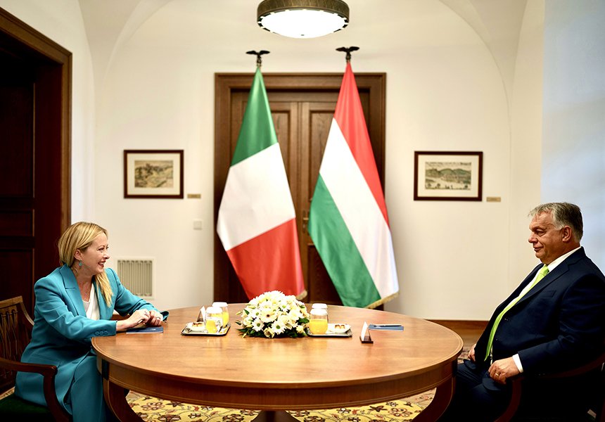 Incontro del Presidente Meloni con il Primo Ministro dell’Ungheria Orbán – www.governo.it