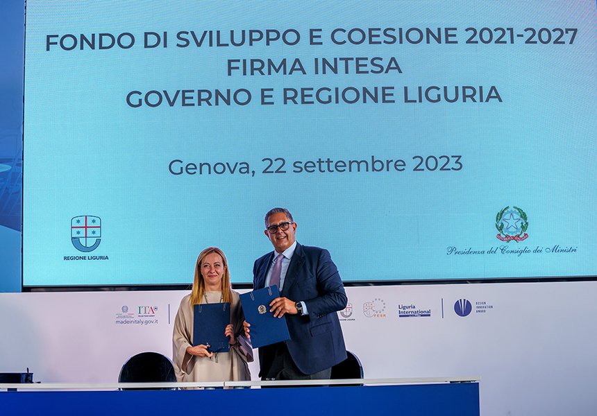 Il Presidente Meloni a Genova – www.governo.it