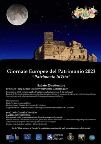 Al via le Giornate Europee del Patrimonio 2023 – VisitLazio – www.visitlazio.com