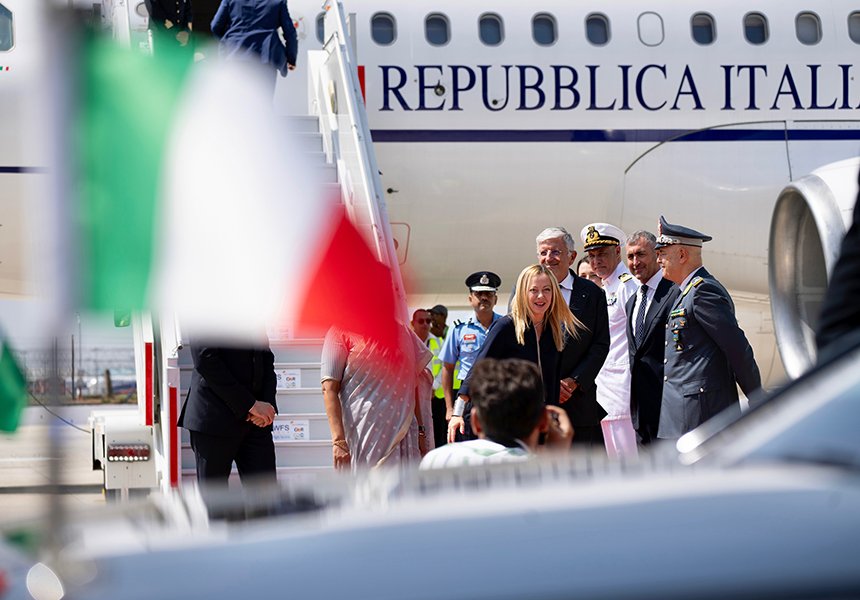 Il Presidente Meloni in India per il Vertice G20 – www.governo.it