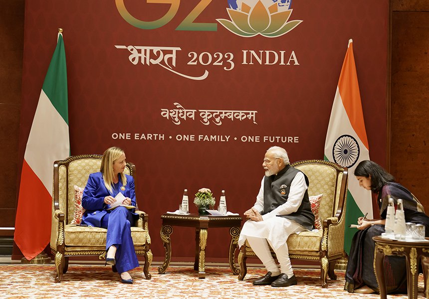 Vertice G20, incontro bilaterale con il Primo Ministro dell’India Modi – www.governo.it