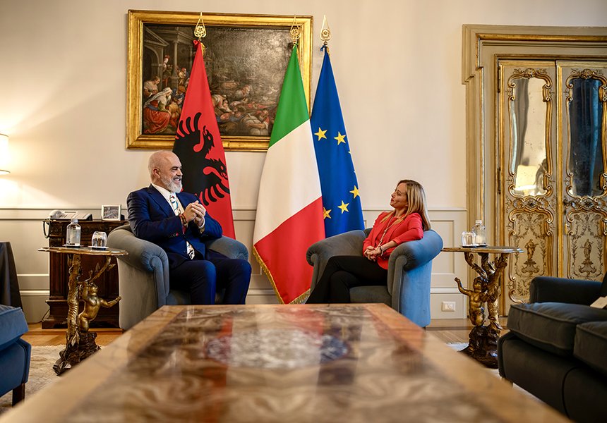 Il Presidente Meloni incontra il Primo Ministro della Repubblica di Albania – www.governo.it