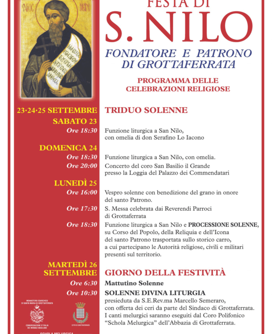 Verso il Millenario. Le celebrazioni di S. Nilo – VisitLazio – www.visitlazio.com
