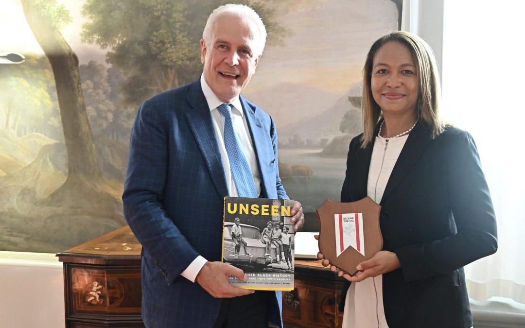 Giani riceve la nuova Console degli Stati Uniti a Firenze, Daniela Ballard 
						 – www.toscana-notizie.it