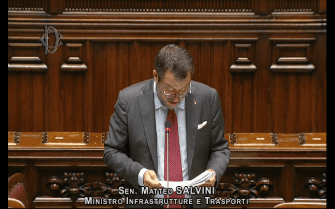 Incidente di Brandizzo: il ministro Salvini alla Camera – www.mit.gov.it