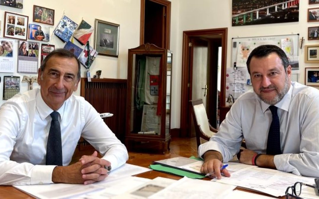 Milano: incontro Salvini – Sala – www.mit.gov.it