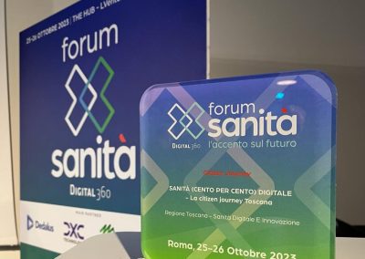 Sanità cento per cento digitale premiata a Roma al Forum Sanità 2023
– www.toscana-notizie.it