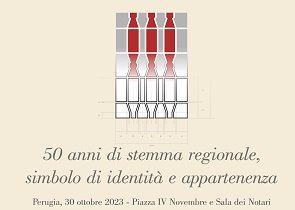 “Cinquant’anni di stemma regionale, simbolo di identità e appartenenza”: celebrazioni lunedì 30 ottobre a Perugia con esposizione Ceri Mezzani in piazza IV Novembre, Sbandieratori di Gubbio, convegno alla Sala dei Notari e proiezioni – www.regione.umbria.it