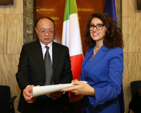 Welfare: il Viceministro Bellucci ha incontrato il Vicepresidente cinese del Drc, Yu Bin – www.lavoro.gov.it