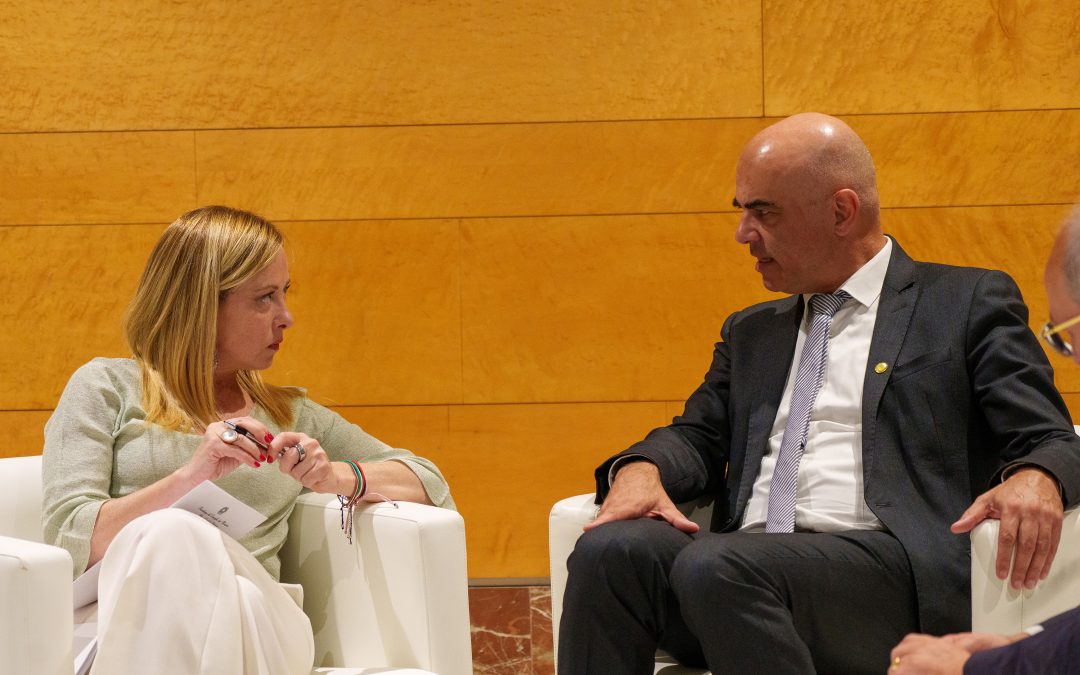 Incontro con il Presidente della Confederazione svizzera a Granada – www.governo.it