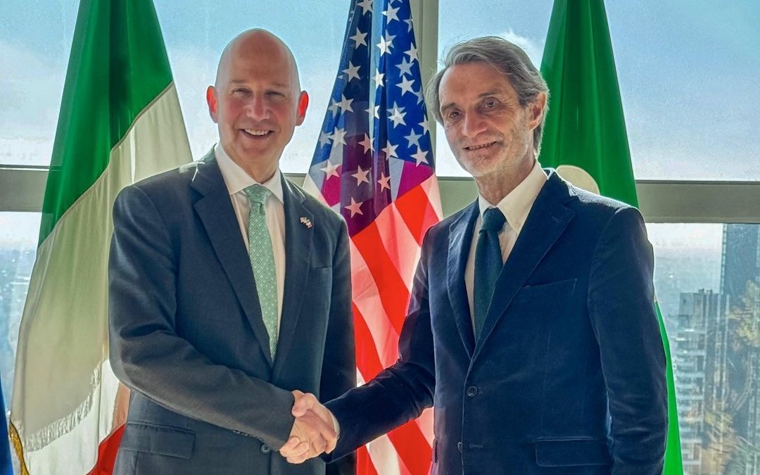 Ambasciatore Stati Uniti Jack Markell ricevuto a Palazzo Lombardia – www.lombardianotizie.online