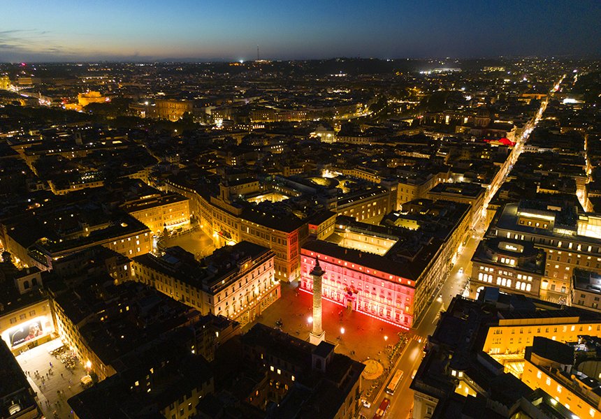 Prevenzione dei tumori al seno, Palazzo Chigi si illumina di rosa – www.governo.it