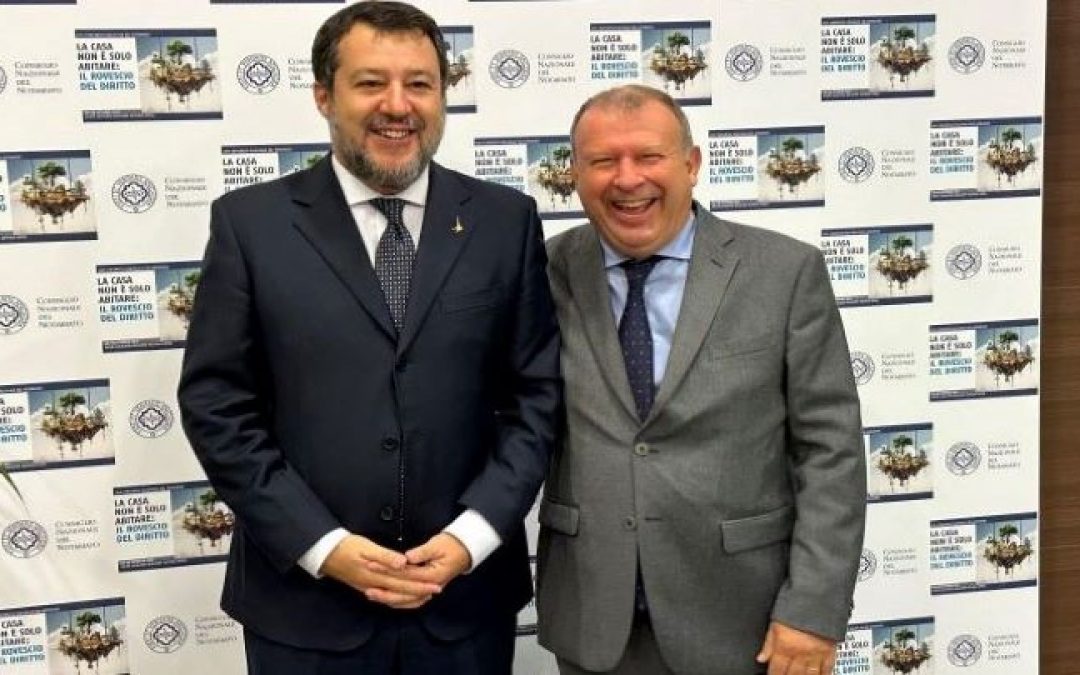 Politiche abitative, il ministro Salvini al 58° Congresso Nazionale del Notariato – www.mit.gov.it