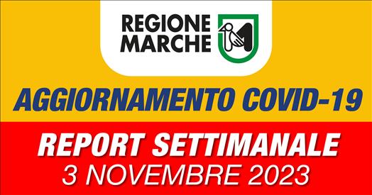 Coronavirus Marche: aggiornamento dati dal Servizio Sanità – situazione al 03/11/2023 ore 12.00 – www.regione.marche.it