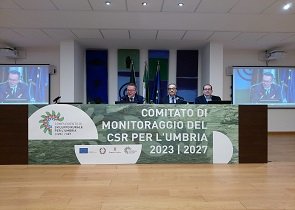 Riunito il Comitato di Monitoraggio del Complemento di Sviluppo rurale (CSR) per l’Umbria 2023-2027. Dalla dotazione finanziaria del CSR Umbria circa un milione di euro all’anno, a partire dal 2024, quale contributo di solidarietà alla Regione Emilia-Romagna colpita dagli eventi calamitosi del maggio scorso – www.regione.umbria.it