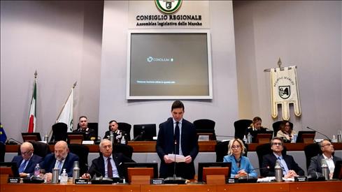 L'intervento del presidente Acquaroli nella seduta aperta del Consiglio regionale per la Giornata internazionale per l'eliminazi… – www.regione.marche.it