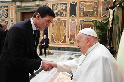 Il presidente Acquaroli dal Santo Padre per l’udienza dedicata ai territori del sisma – www.regione.marche.it