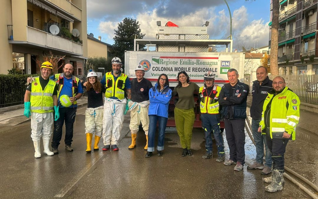 Alluvione, la vicepresidente dell’Emilia Romagna insieme a Monni a Campi Bisenzio 
						 – www.toscana-notizie.it