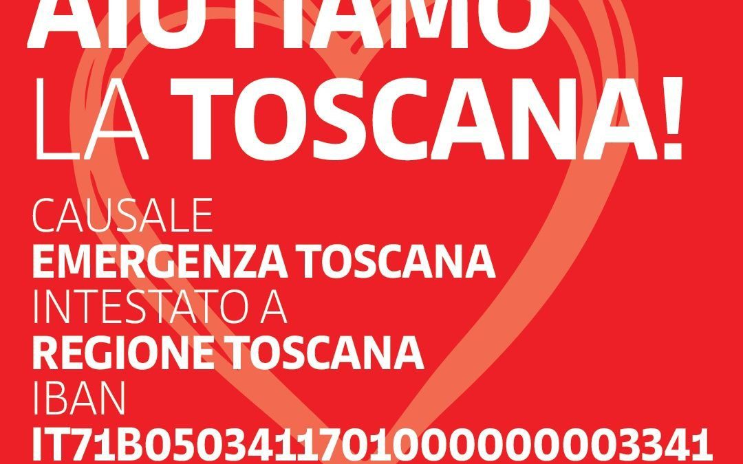 Maltempo, dalla Regione Toscana un conto corrente per ricostruire 
						 – www.toscana-notizie.it