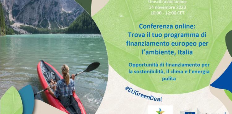 Finanziamenti europei per l’ambiente, il 14 novembre conferenza online per illustrare le opportunità


      
        Browse
      
    
    

            
  
    

      

  


          
   – www.sardegnaimpresa.eu