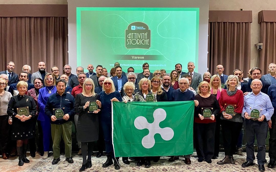 Varese, premiazione per 43 attività storiche attive da almeno 40 anni – www.lombardianotizie.online