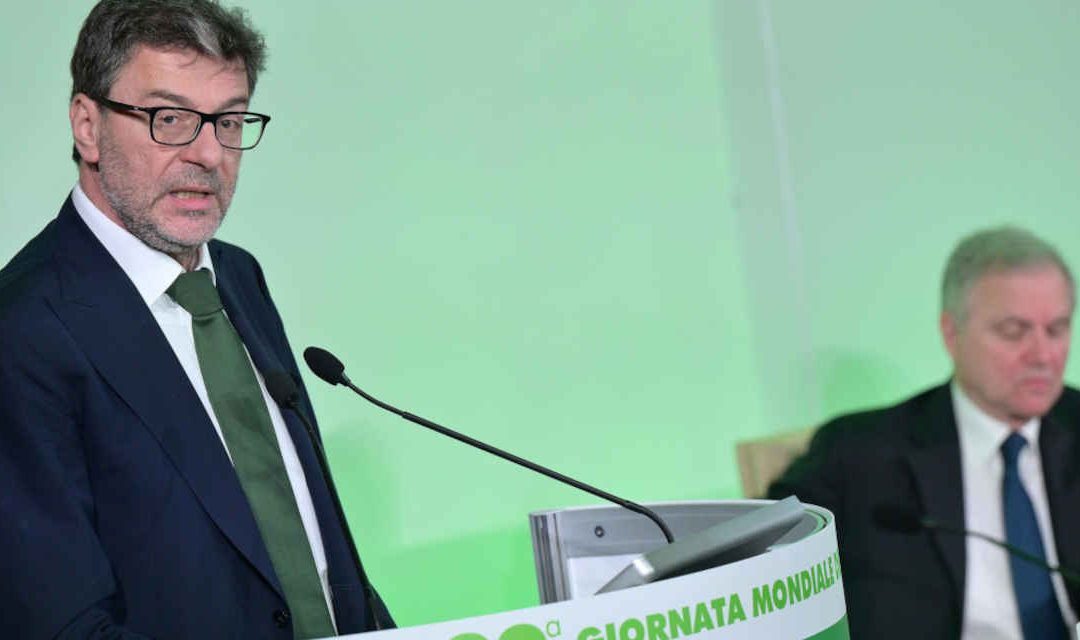 Giorgetti: “Non c’è risparmio senza fiducia” – www.mef.gov.it