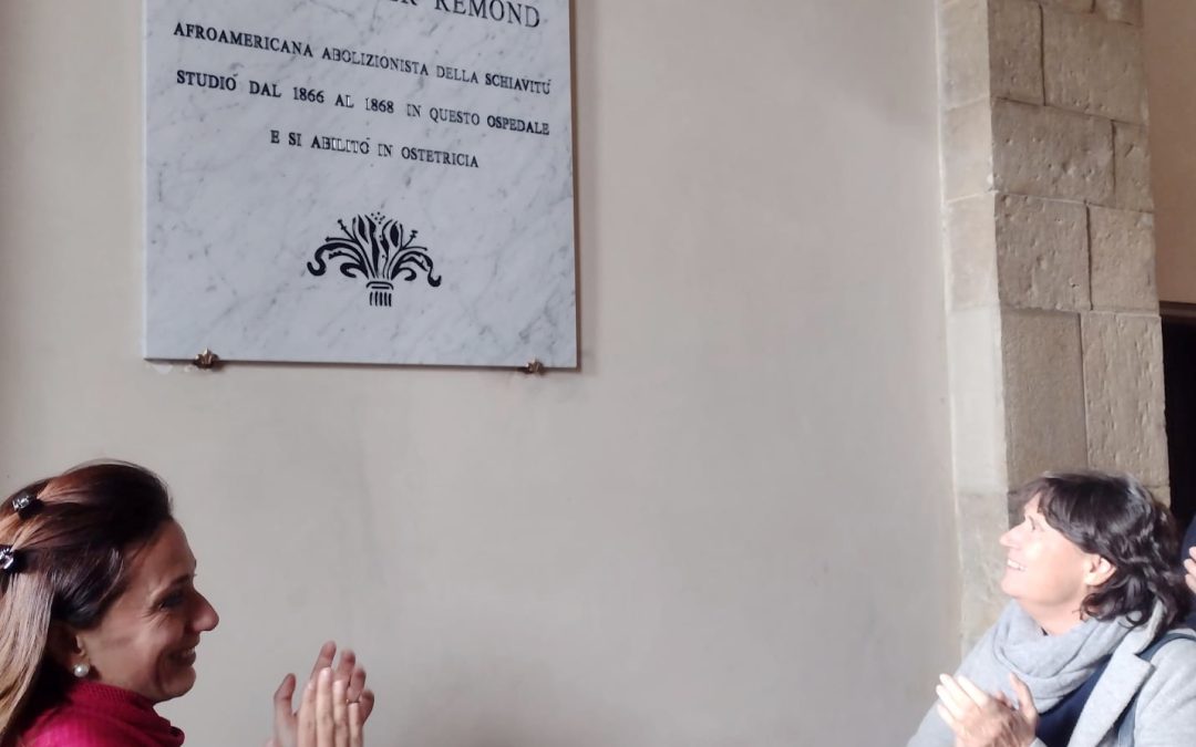 Una lapide a S.Maria Nuova per ricordare Sarah Parker Remond, attivista per i diritti umani 
						 – www.toscana-notizie.it