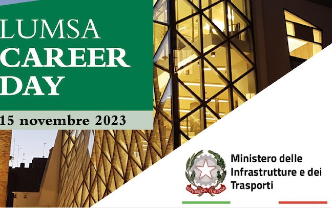 Università: il Mit partecipa al Career Day dell’Università Lumsa – www.mit.gov.it