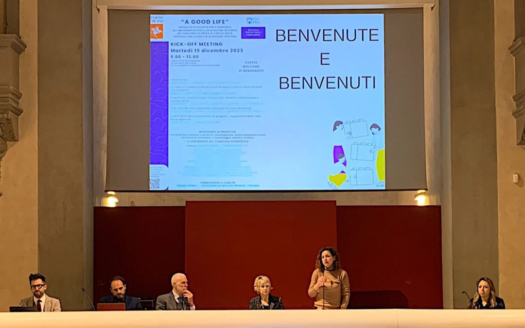 Disabilità e progetto di vita, presentato a Firenze ‘A good life’ 
						 – www.toscana-notizie.it