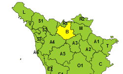 Torna la pioggia, domenica 31 codice giallo nell’area Bisenzio-Ombrone 
						 – www.toscana-notizie.it