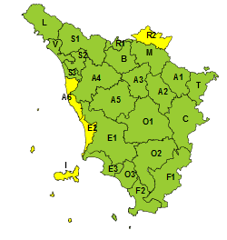 Maltempo, codice giallo mercoledì 13 dicembre per vento e mareggiate 
						 – www.toscana-notizie.it