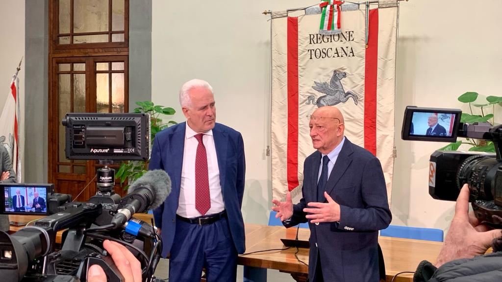 Giani durante gli auguri ai giornalisti: “Orgogliosi di vivere in Toscana”  
						 – www.toscana-notizie.it