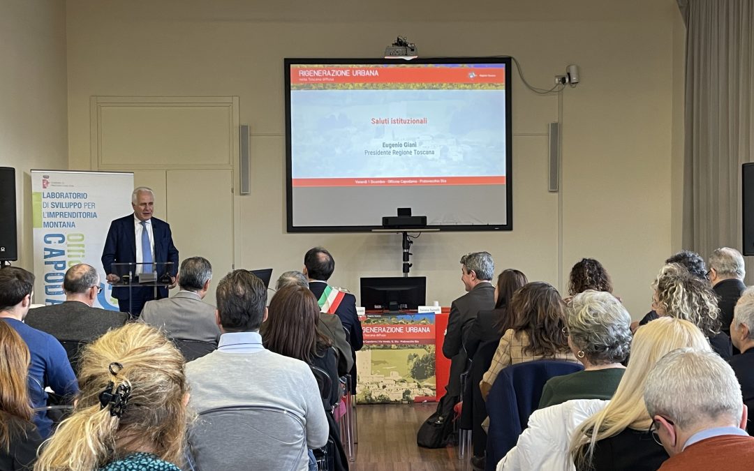 Rigenerazione urbana, Giani a Stia: “Cresce la Toscana diffusa” 
						 – www.toscana-notizie.it