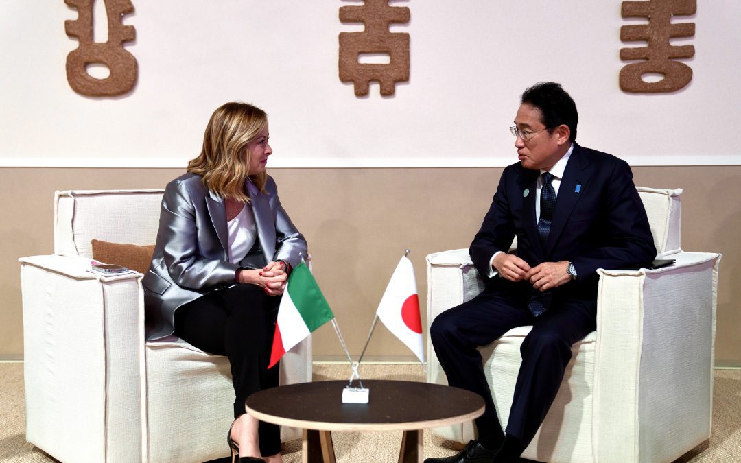 COP28, incontro del Presidente Meloni con il Primo Ministro del Giappone – www.governo.it